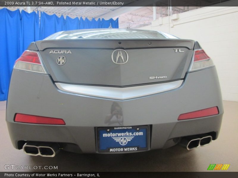 Polished Metal Metallic / Umber/Ebony 2009 Acura TL 3.7 SH-AWD