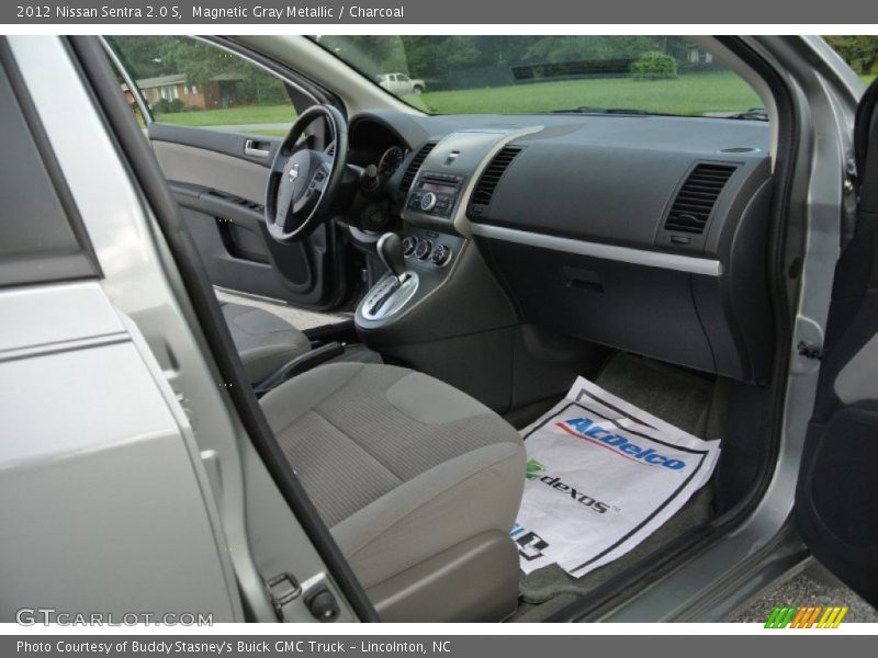 Magnetic Gray Metallic / Charcoal 2012 Nissan Sentra 2.0 S