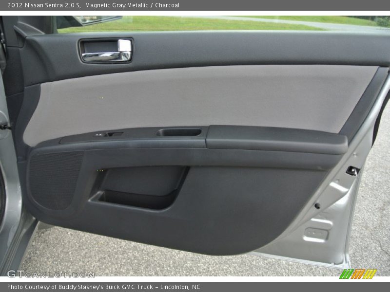 Magnetic Gray Metallic / Charcoal 2012 Nissan Sentra 2.0 S