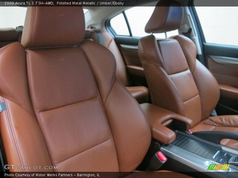 Polished Metal Metallic / Umber/Ebony 2009 Acura TL 3.7 SH-AWD