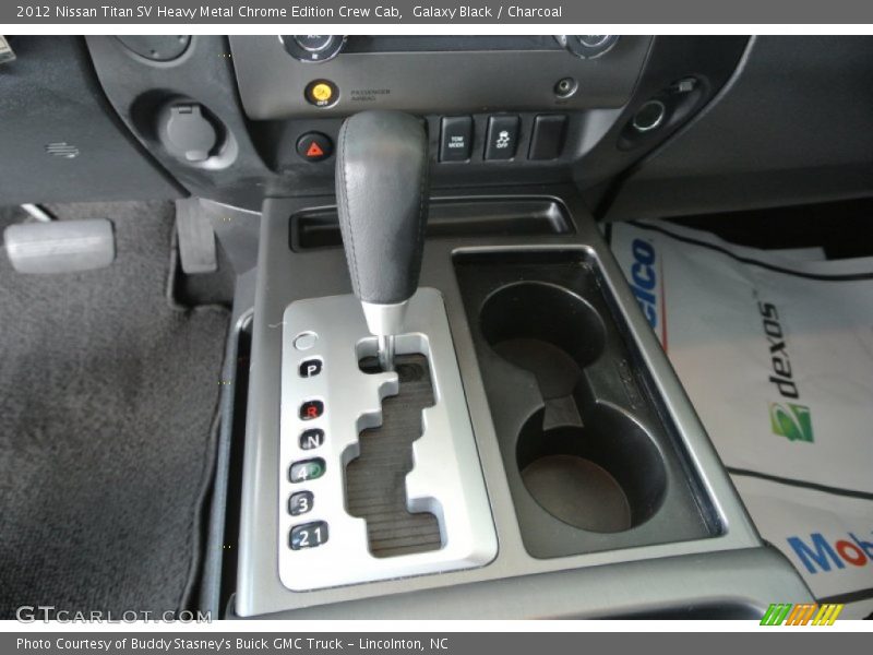  2012 Titan SV Heavy Metal Chrome Edition Crew Cab 5 Speed Automatic Shifter