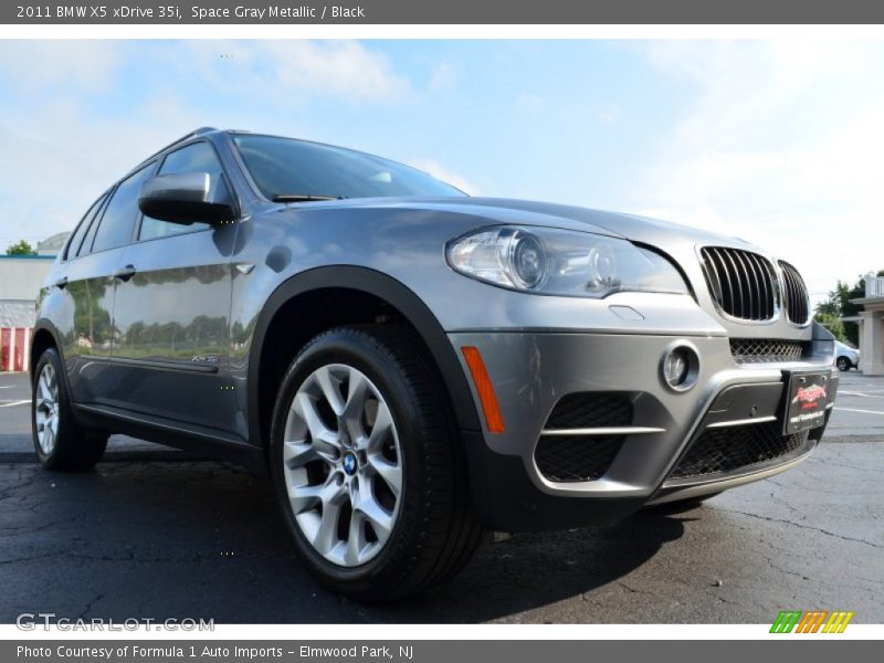 Space Gray Metallic / Black 2011 BMW X5 xDrive 35i