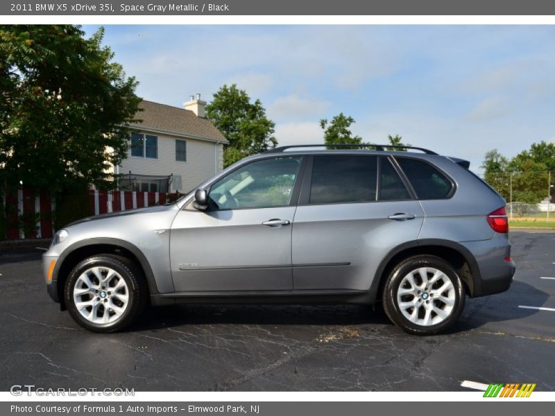 Space Gray Metallic / Black 2011 BMW X5 xDrive 35i