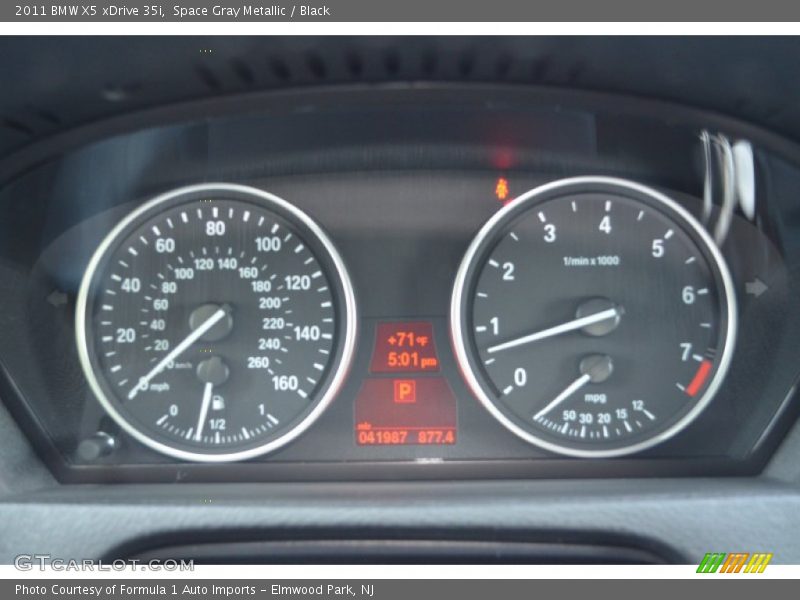 Space Gray Metallic / Black 2011 BMW X5 xDrive 35i
