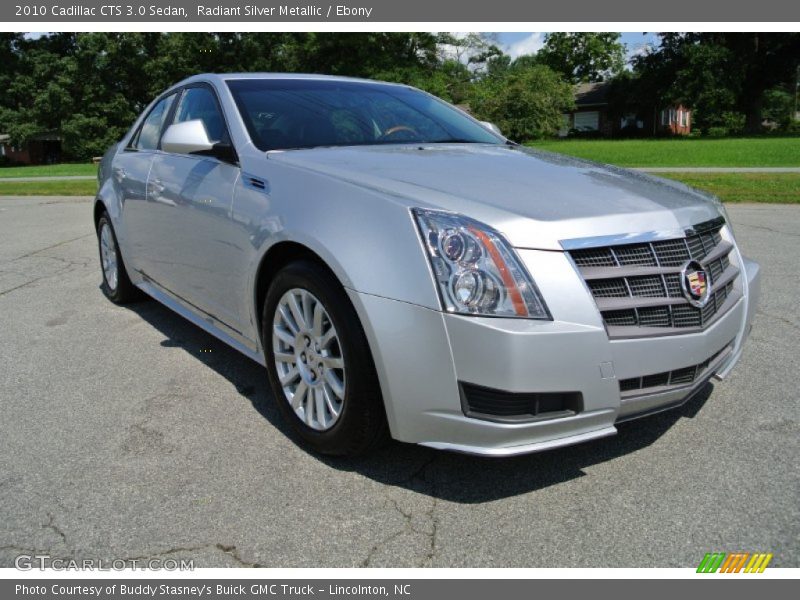 Front 3/4 View of 2010 CTS 3.0 Sedan