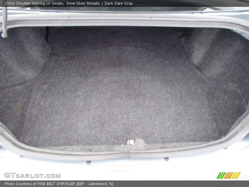 Steel Silver Metallic / Dark Slate Gray 2009 Chrysler Sebring LX Sedan