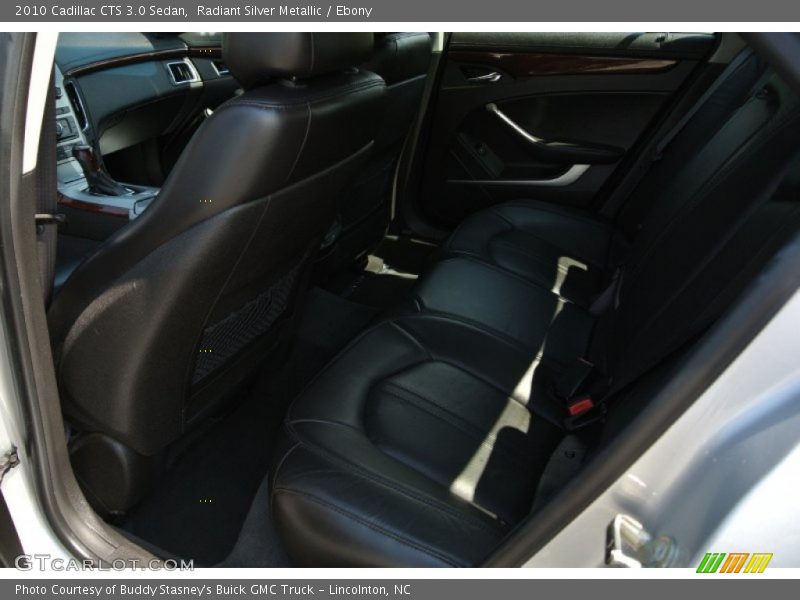 Radiant Silver Metallic / Ebony 2010 Cadillac CTS 3.0 Sedan