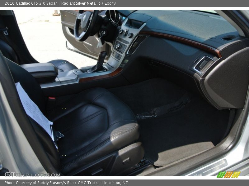 Radiant Silver Metallic / Ebony 2010 Cadillac CTS 3.0 Sedan