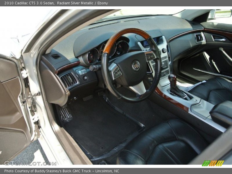 Ebony Interior - 2010 CTS 3.0 Sedan 