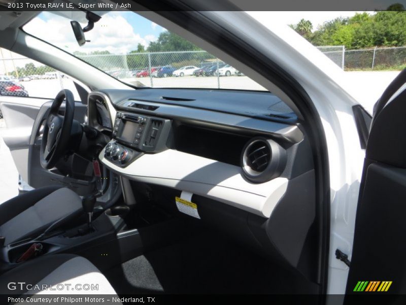 Super White / Ash 2013 Toyota RAV4 LE