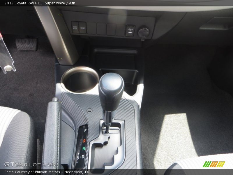 Super White / Ash 2013 Toyota RAV4 LE