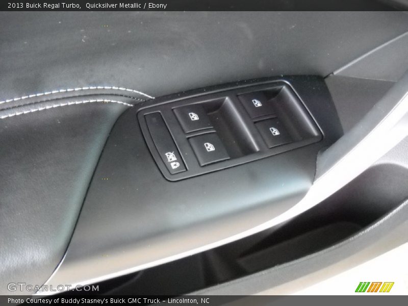 Quicksilver Metallic / Ebony 2013 Buick Regal Turbo