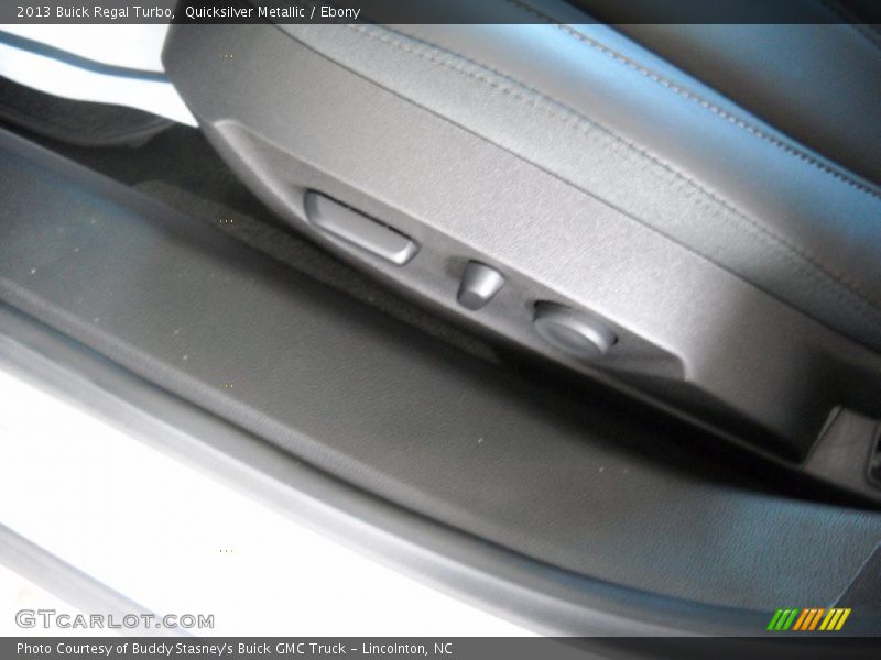 Quicksilver Metallic / Ebony 2013 Buick Regal Turbo