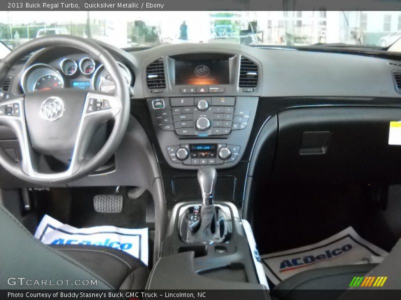 Quicksilver Metallic / Ebony 2013 Buick Regal Turbo