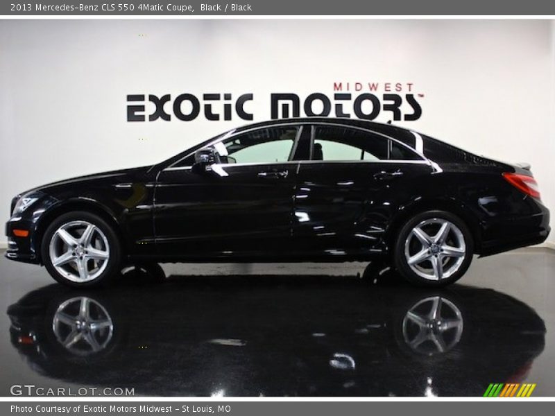 Black / Black 2013 Mercedes-Benz CLS 550 4Matic Coupe