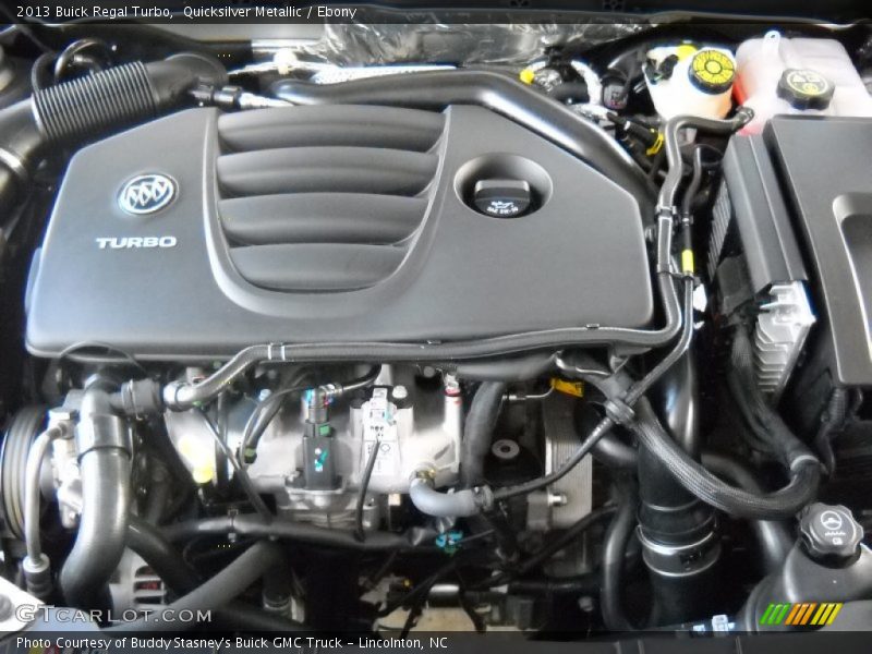 Quicksilver Metallic / Ebony 2013 Buick Regal Turbo