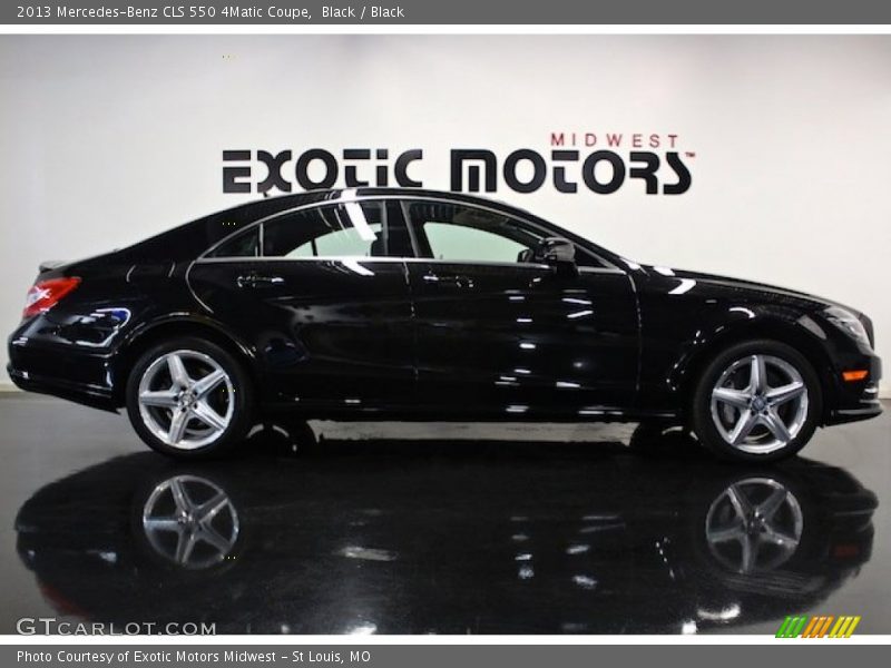 Black / Black 2013 Mercedes-Benz CLS 550 4Matic Coupe