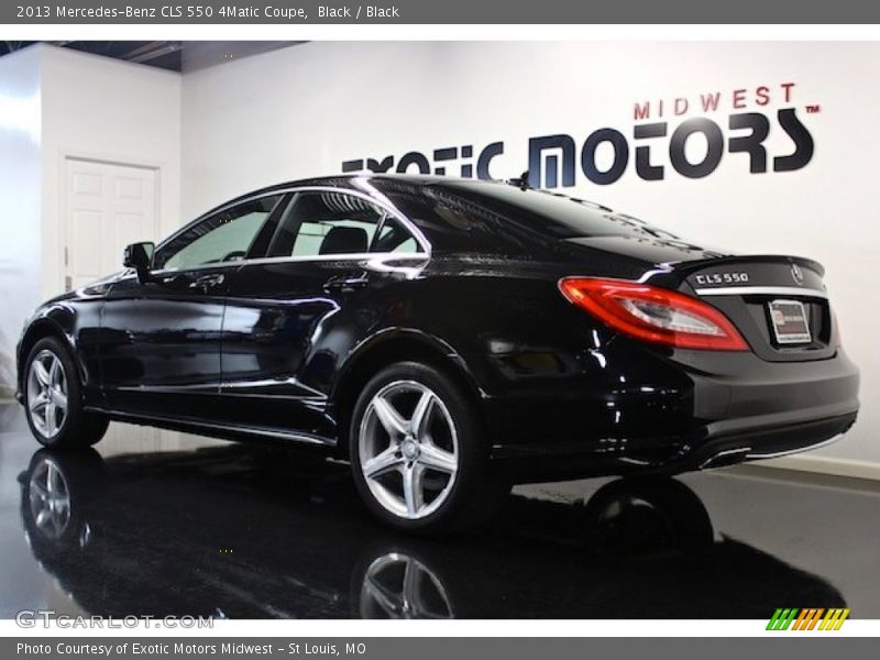 Black / Black 2013 Mercedes-Benz CLS 550 4Matic Coupe