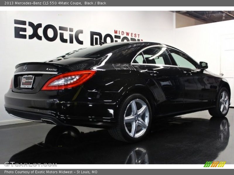 Black / Black 2013 Mercedes-Benz CLS 550 4Matic Coupe