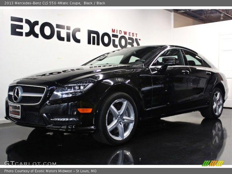 Black / Black 2013 Mercedes-Benz CLS 550 4Matic Coupe