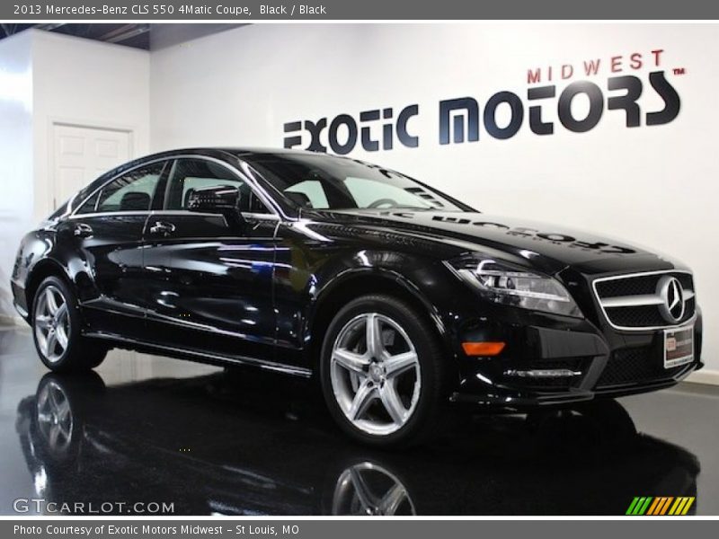 Black / Black 2013 Mercedes-Benz CLS 550 4Matic Coupe