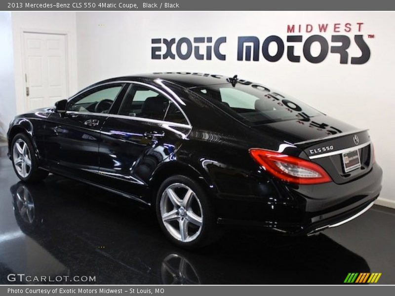 Black / Black 2013 Mercedes-Benz CLS 550 4Matic Coupe