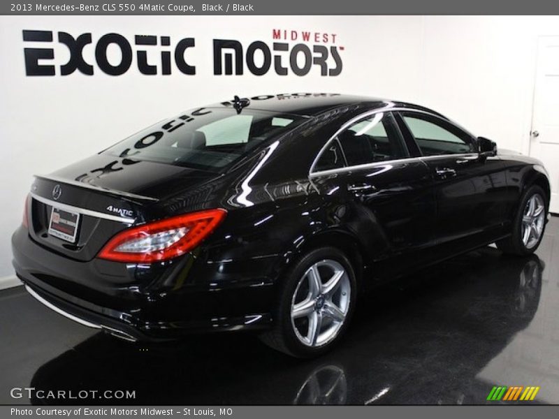 Black / Black 2013 Mercedes-Benz CLS 550 4Matic Coupe