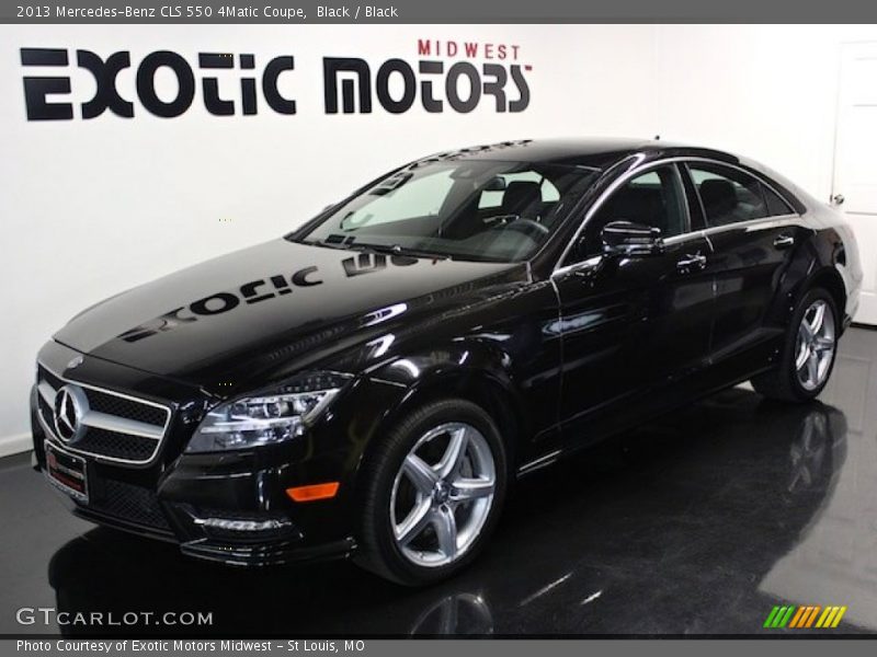 Black / Black 2013 Mercedes-Benz CLS 550 4Matic Coupe