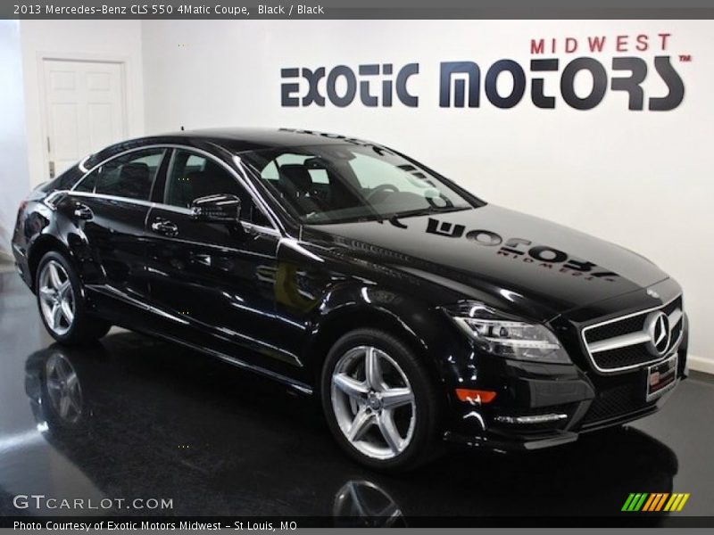 Black / Black 2013 Mercedes-Benz CLS 550 4Matic Coupe