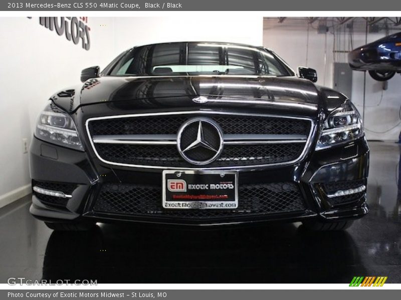 Black / Black 2013 Mercedes-Benz CLS 550 4Matic Coupe