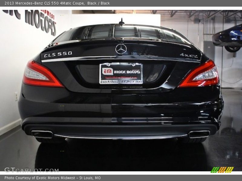 Black / Black 2013 Mercedes-Benz CLS 550 4Matic Coupe