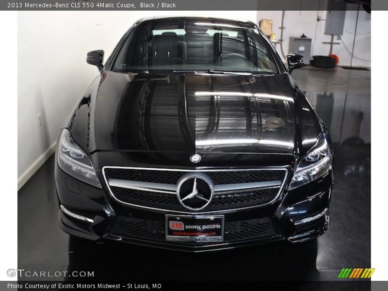 Black / Black 2013 Mercedes-Benz CLS 550 4Matic Coupe