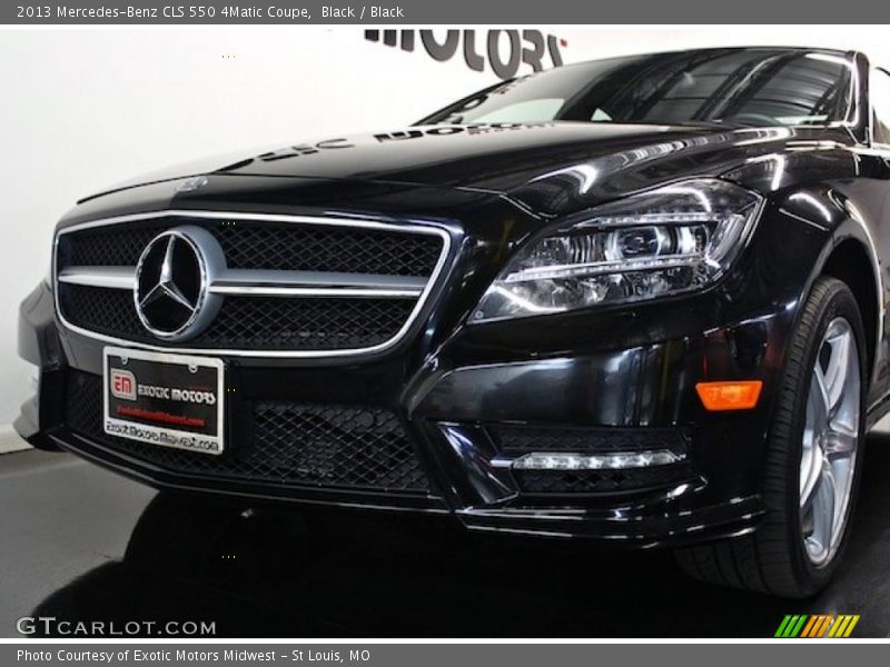 Black / Black 2013 Mercedes-Benz CLS 550 4Matic Coupe