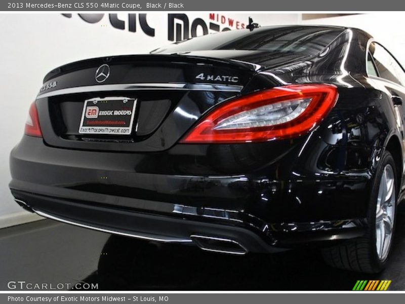 Black / Black 2013 Mercedes-Benz CLS 550 4Matic Coupe