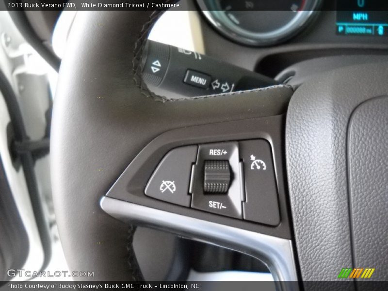 White Diamond Tricoat / Cashmere 2013 Buick Verano FWD