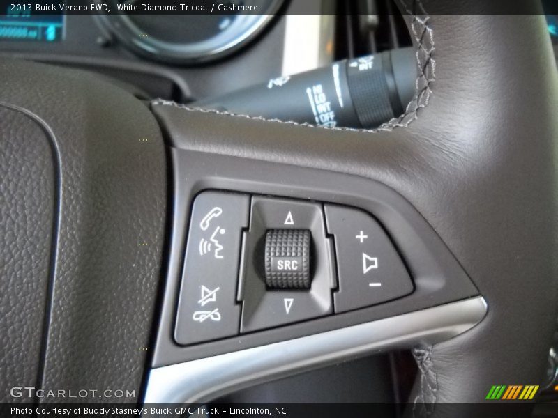 White Diamond Tricoat / Cashmere 2013 Buick Verano FWD