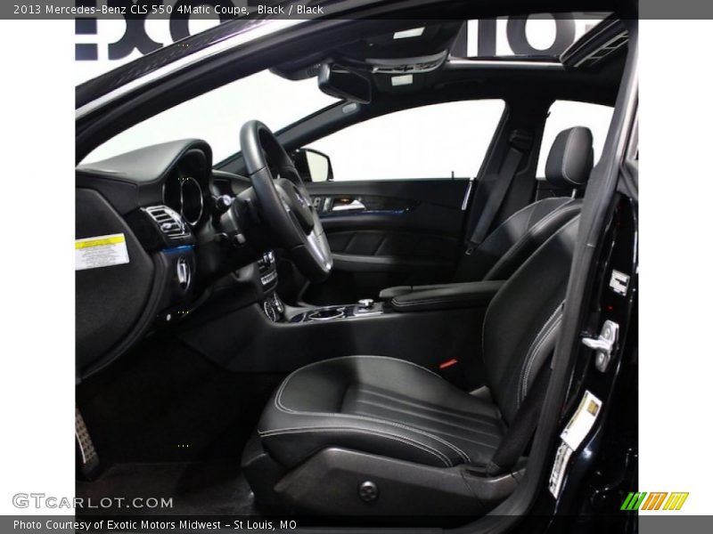 Black / Black 2013 Mercedes-Benz CLS 550 4Matic Coupe