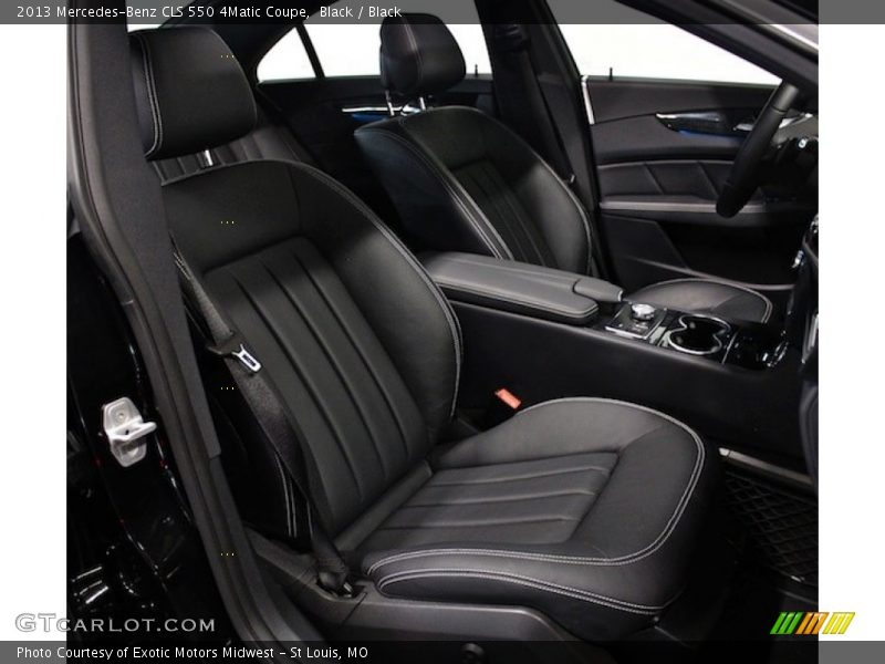 Front Seat of 2013 CLS 550 4Matic Coupe