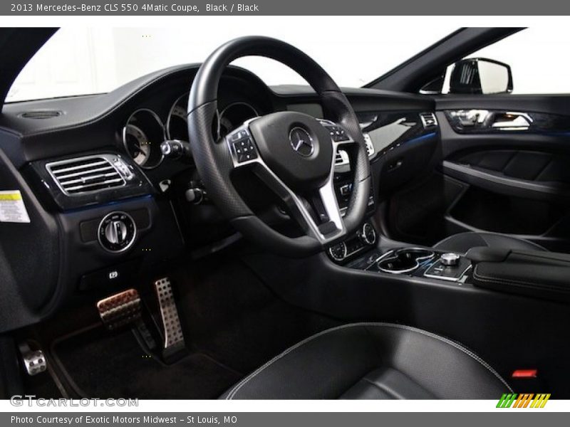  2013 CLS 550 4Matic Coupe Black Interior