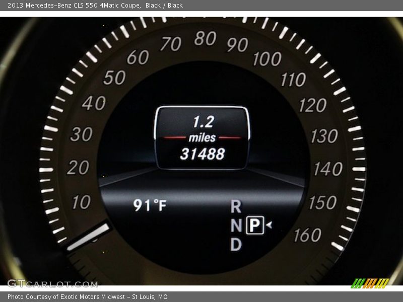Black / Black 2013 Mercedes-Benz CLS 550 4Matic Coupe