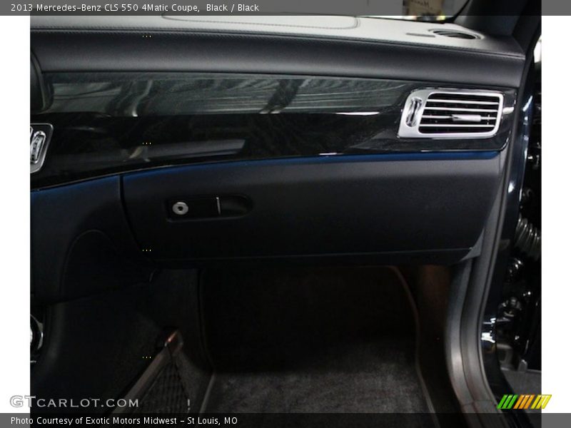 Black / Black 2013 Mercedes-Benz CLS 550 4Matic Coupe