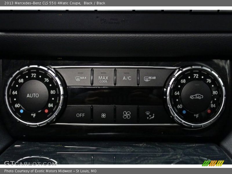 Controls of 2013 CLS 550 4Matic Coupe