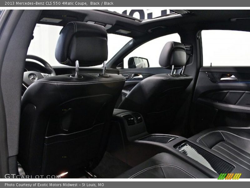 Black / Black 2013 Mercedes-Benz CLS 550 4Matic Coupe