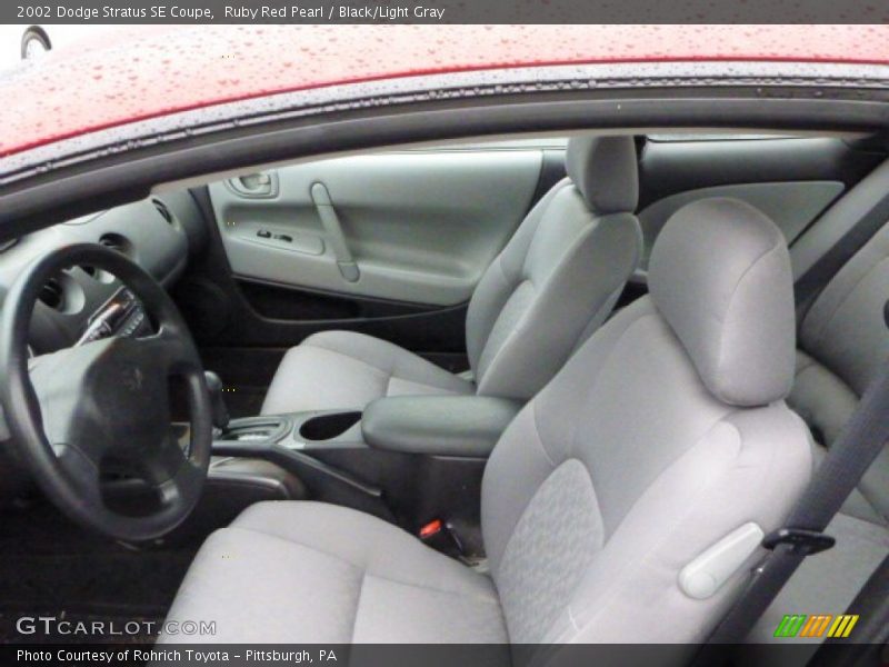 Front Seat of 2002 Stratus SE Coupe