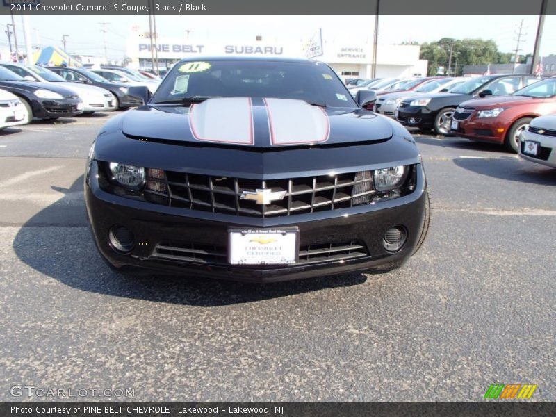 Black / Black 2011 Chevrolet Camaro LS Coupe