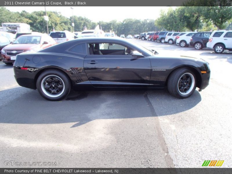 Black / Black 2011 Chevrolet Camaro LS Coupe