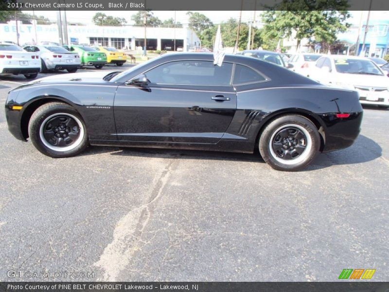 Black / Black 2011 Chevrolet Camaro LS Coupe
