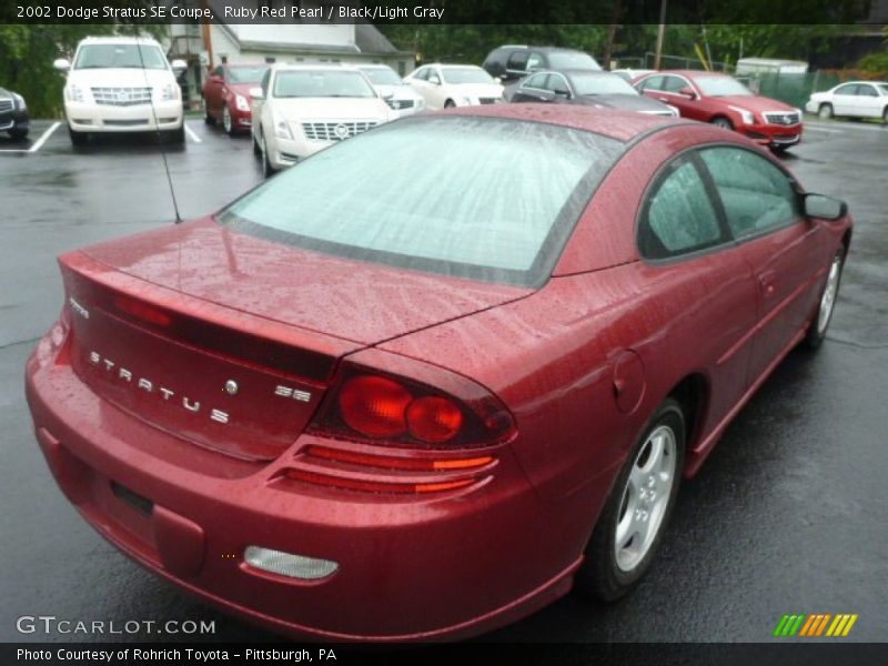  2002 Stratus SE Coupe Ruby Red Pearl