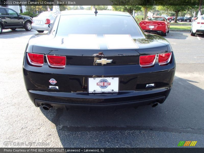 Black / Black 2011 Chevrolet Camaro LS Coupe