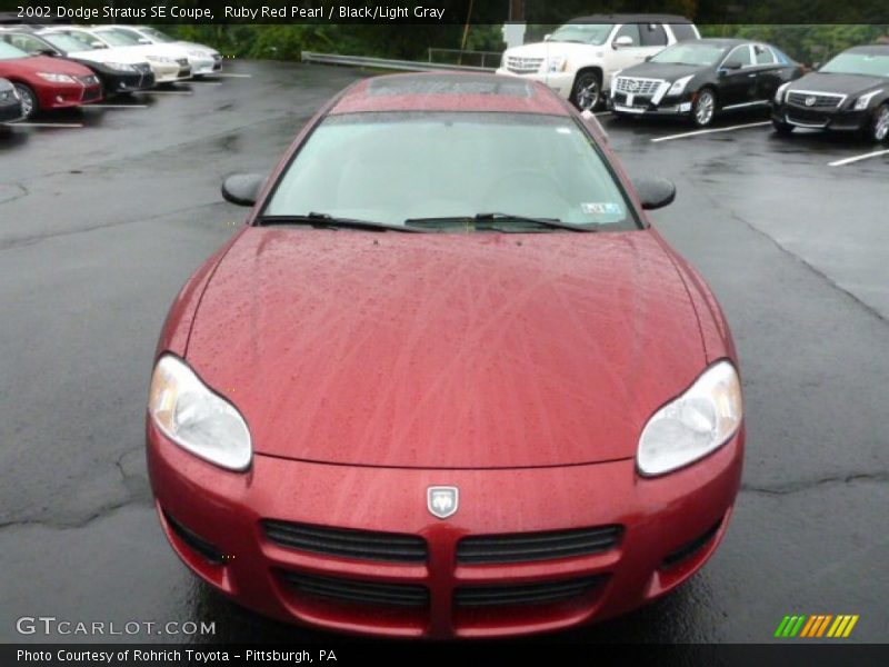  2002 Stratus SE Coupe Ruby Red Pearl